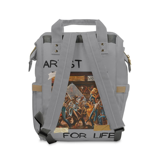 A4L Multi Pocket Artists Backpack "Sugar Shack"