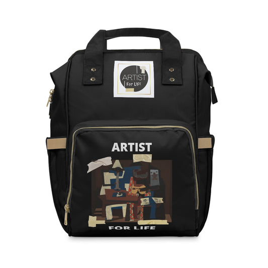 A4L Multi Pocket Artists Backpack "3 Musicians"